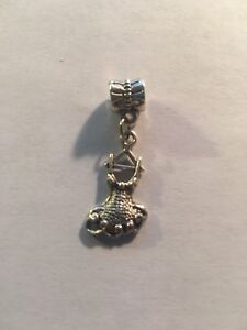 DRESS Tibetan Silver Dangle Charms Beads Fit Bracelet--C35