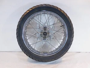 Royal Enfield Classic Bullet 500 EFI B5 C5 Rear Laced Wheel Rim & Tire 2.5"x18" - Picture 1 of 12