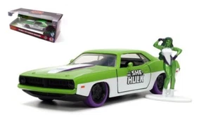 Modellino auto dei film scala 1:32 Jada Toys PLYMOUTH BARRACUDA - Foto 1 di 1