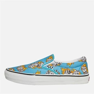 Vans Skate Slip On Synth Blue Flame Dice PopCush Sneaker Größe 7 UK EU40,5 Neu mit Karton - Bild 1 von 5