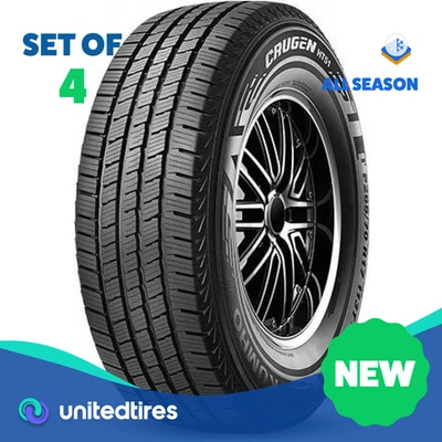 Set of (4) New 265/65R17 Kumho Crugen HT51 112T (13MD1) - Image 1 of 2
