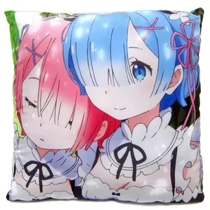 Almohada Cojín Re:ZERO Starting Life in Another World Ram Rem 30 cm Peluche - Imagen 1 de 2