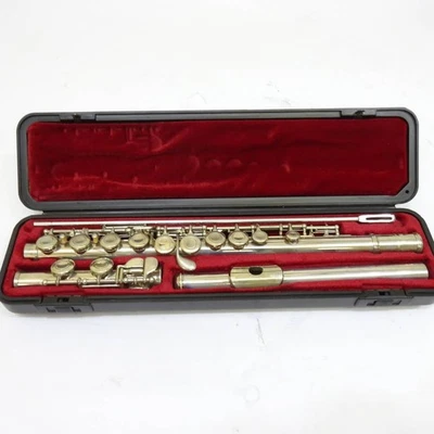 YAMAHA Yfl-211 Flute Silver Plating Hard Case Used From Japan - Image 1 of 4