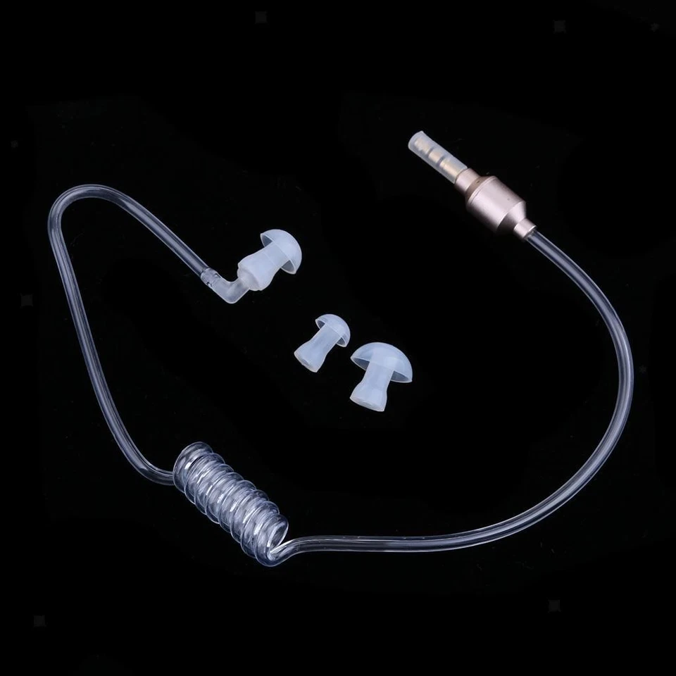 3.5 mm plug headset sports headphones earphones (one ear) ear hook headphones - Image 1 of 1