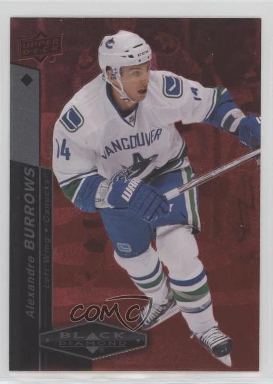 2010-11 Upper Deck Black Diamond Ruby /100 Alexandre Burrows #73 - Image 1 of 2