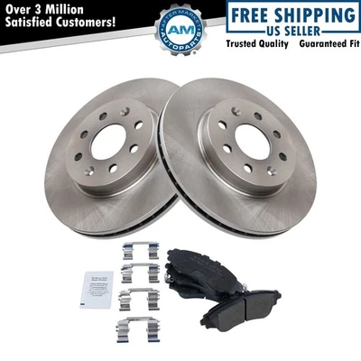 Kit de pastillas de freno delanteras y rotor para Daewoo Nubira 1999-2002 Foto 1 de 4