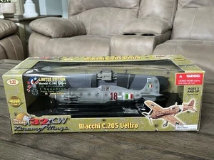 21st Century Toys Limited Edition 1:32 WWII Italian MACCHI C.205 VELTRO - NIB - Picture 1 of 6