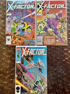 X-Factor Comic Book Lot, NM, Marvel, Vol. 1, #'s 1,2 and 3. - Picture 1 of 1
