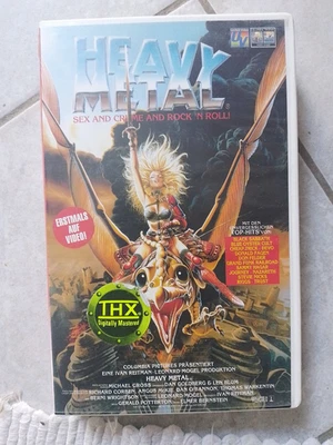 HEAVY METAL VHS Sex and Crime and Rock'N'Roll Black Sabbath COMIC THX Sound - Bild 1 von 4