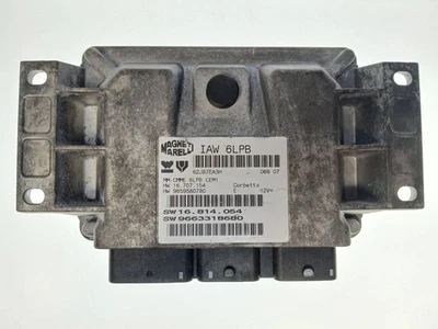 Centralina motore benzina Peugeot 307 CC 2003 -modulo 9663318680 ALD481 - Immagine 1 di 4
