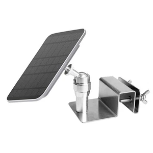 Gutter Mount for Solar Panels For Eufy and For Arlo No Drill Adjustable Angle - Picture 1 of 12