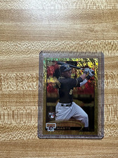 2012 TOPPS STARLING MARTE rookie card #US109 gold sparkle refractor