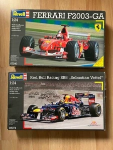 Red Bull 2013+Ferrari F2003-Schumacher/Vettel--2X Formel 1- 1/24Revell-TOP - Bild 1 von 7