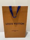 Authentic Louis Vuitton Orange Paper Shopping Gift Bag - Size 14? X 10? X 4.5?