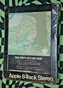 YOKO ONO Yoko Ono / Plastic Ono Band APPLE RECORDS USA 1970 SEALED 8-TRACK TAPE - Picture 1 of 7