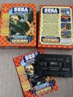 1990 Commodore 64 C64 Cassette Game SEGA LINE OF FIRE - Boxed FIRE POWER BOATS