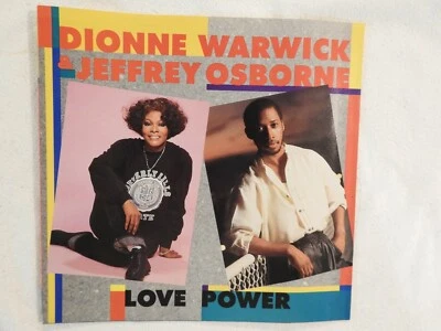 Dionne Warwick Jeffrey Osborne "Love Power" PICTURE SLEEVE! NEW! ONLY NEW eBAY! - Image 1 of 2