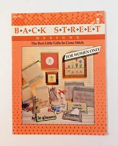 Back Street Designs per donna solo modelli punto croce contati regali 1986 Bk 3 - Foto 1 di 4