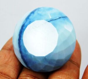 Natural Opal 125 77 Ct Australia Blue Round Rough Loose Gemstone. Z-4877