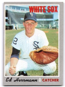 1970 Topps Ed Herrmann Chicago White Sox #368 - Bild 1 von 2