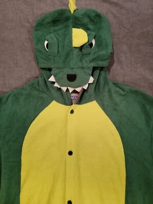 Disfraz de dinosaurio T Rex Pijama Ropa de dormir Halloween Adulto Animal grande Juegos con disfraces Foto 1 de 4