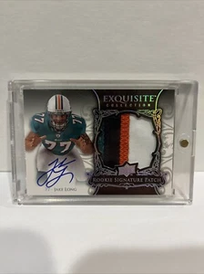 Jake Long 2008 Upper Deck Exquisite Collection RC Card Autographed 29/75 - Picture 1 of 2