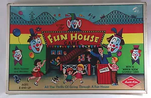 Vintage The Fun House Board Game Warren Built-Rite 1950 - Picture 1 of 7