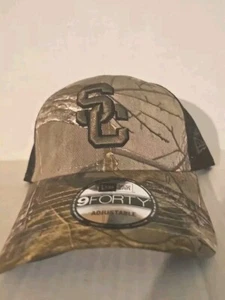 USC Trojans New Era 9Forty NCAA REALTREE Camo Hat NEW with Tags - Picture 1 of 6