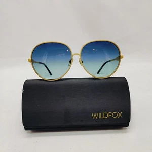 WildFox FLEUR Sonnenbrille Damen Farbe Antik Gold echt POLARISIERT - Bild 1 von 12