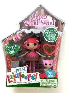 Mini Lalaloopsy Choco Whirl Swirl #6 della serie 8 giocattoli bambini da collezione regali rari - Foto 1 di 3