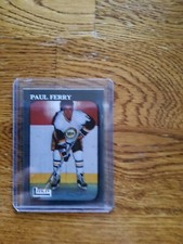 1987-88 Leesley Sioux City Musketeers USHL Hockey Paul Ferry Card NM+