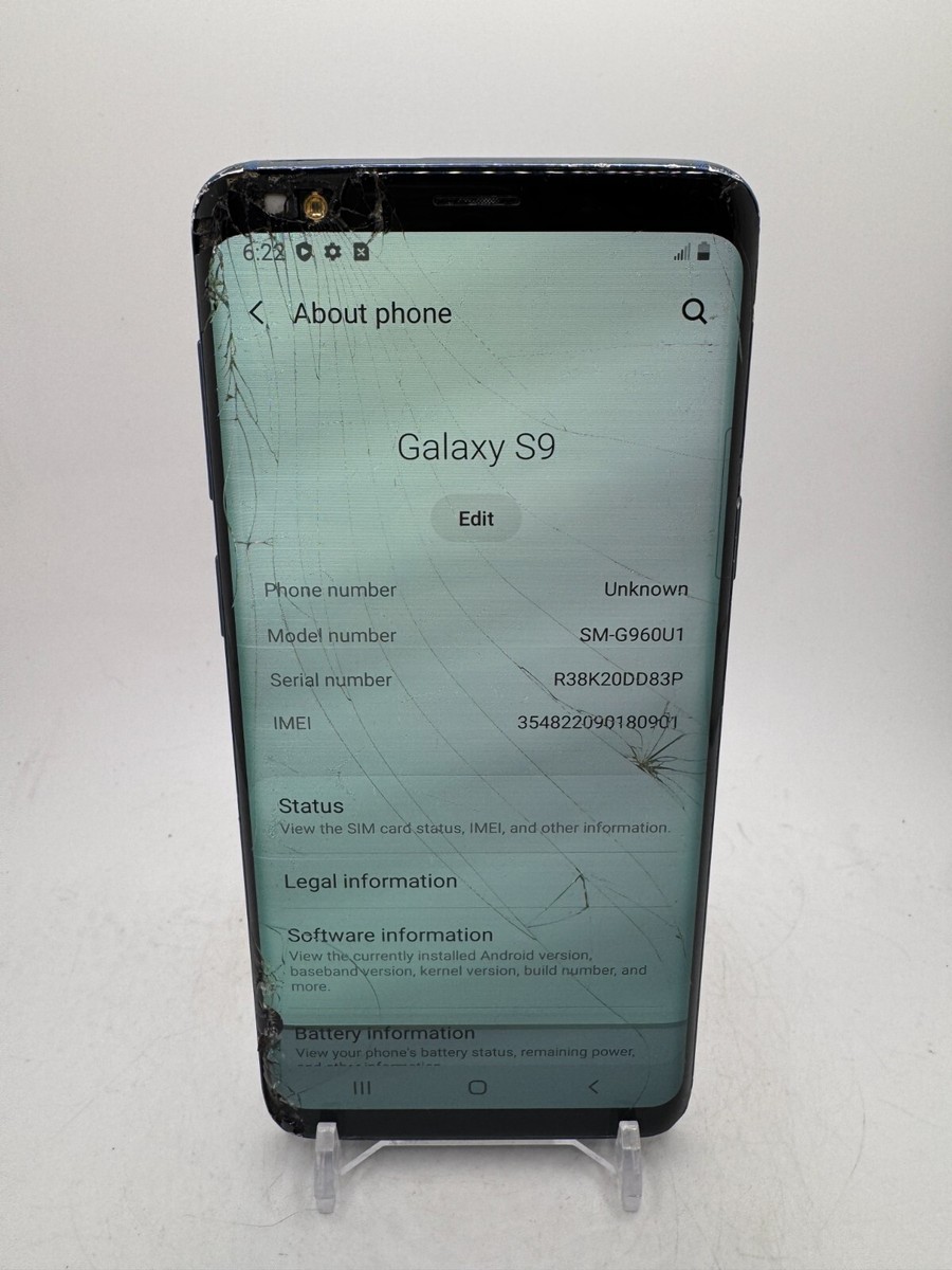Galaxy S9 IMEI：353753091341229 Where is SERIAL NUMBER & IMEI on Samsung Galaxy S9 and NOTE