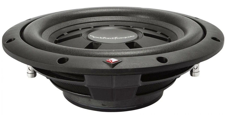 Rockford Fosgate Prime Auto Flach Subwoofer R2SD4-10 25 cm Kfz Chassis 4+4 Ohm - Bild 1 von 4