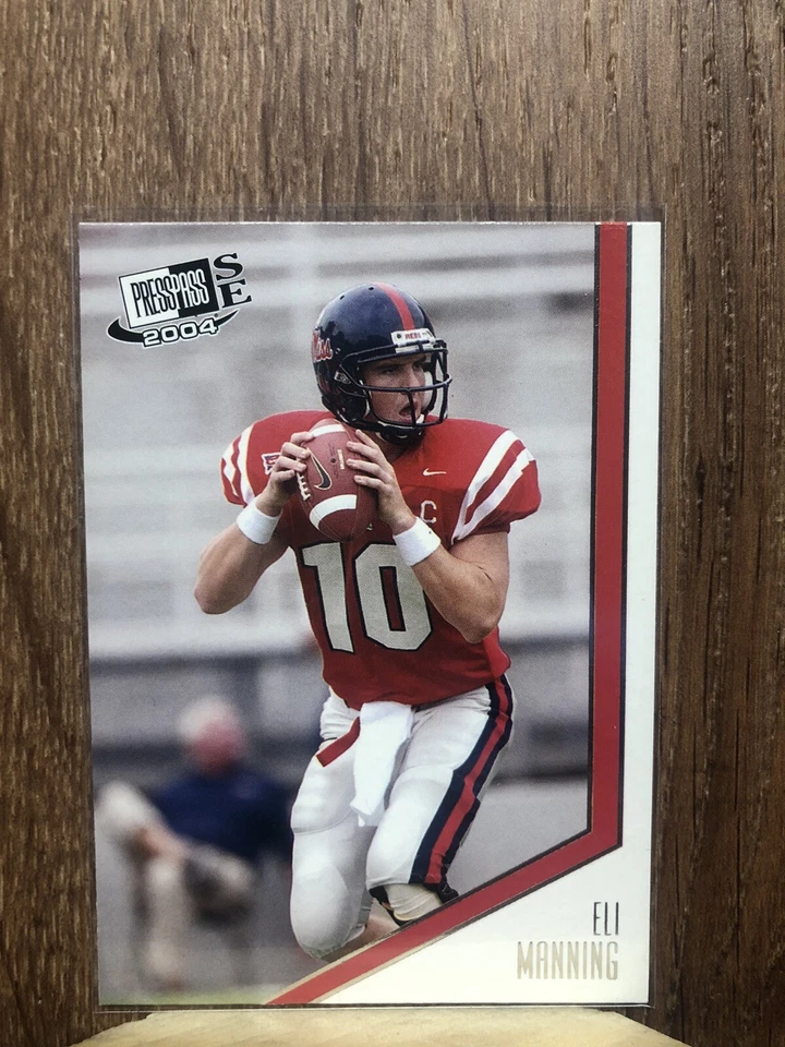 2004 PressPass Eli Manning (RC) #40 Checklist - Image 1 of 2