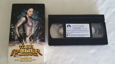 Tomb Raider The Cradle of Life Movie VHS VCR 2003 Angelina Jolie, Noah Taylor - Image 1 of 4