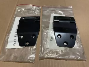 76-86 Jeep CJ7 Hardtop Upper Liftgate Door Hinge J8128520 PAIR of black hinges - Picture 1 of 2