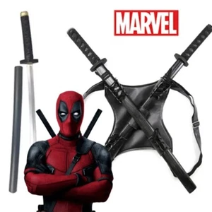 61cm Deadpool Katana Schwert / Cosplay Samurai Waffe für Jugend & Fans - Bild 1 von 7