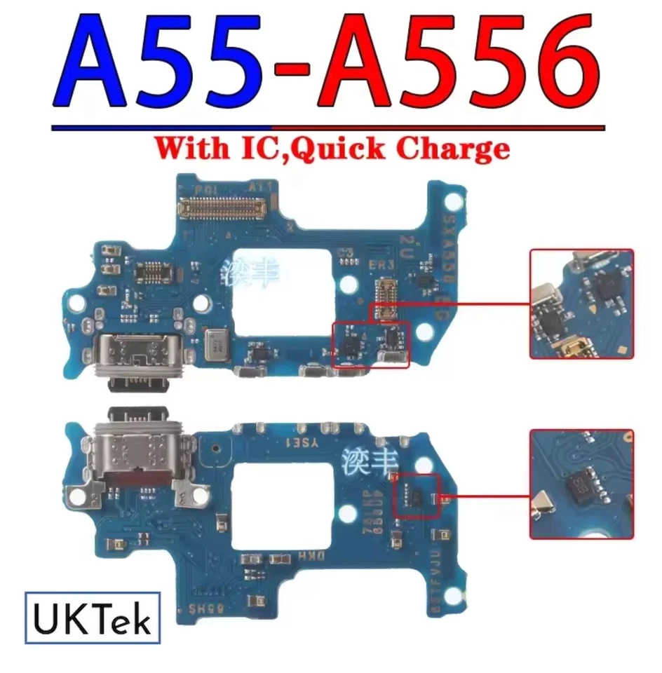 Charging Port Dock Connector Flex Board For Samsung Galaxy A55 5G SM-A556B UK