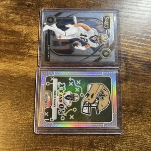2024 Contenders Optic Chris Olave X's and O's Silver Prizm #XO-COE + Select - Picture 1 of 2