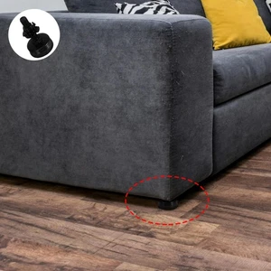 Niveladores de muebles 8 piezas: rosca ajustable de 3/8-16 pulgadas patas de muebles pies - Imagen 1 de 19