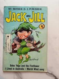 Jack and Jill Magazine March 1971 Ruth Bendel Barnyard Finger Puppets Vintage - Foto 1 di 5