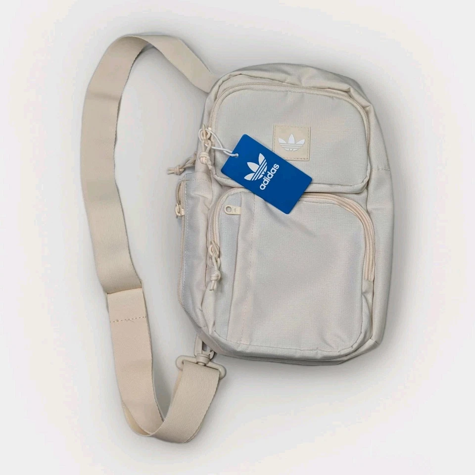 Adidas UTILITY 4 SLING Bag in Wonder White OSFM