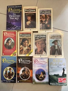 Vintage Poldark Books 1-12 Set Winston Graham Complete 1970s Fontana X11 Books - Imagen 1 de 18