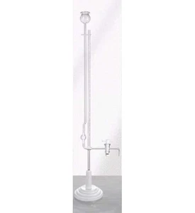 Bureta alcalina ácida de 1 ml-10 ml con base, llave de paso de PTFE, cristalería de laboratorio au - Imagen 1 de 13