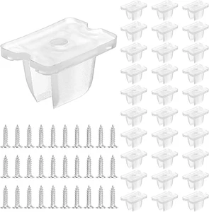 Nogeqi 30 Stück Led Strip Halterung, Wsserdichter Neon Led Strip Halter  - Bild 1 von 12