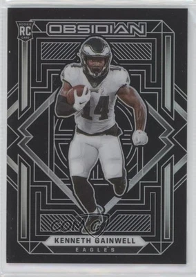 2021 Panini Obsidian Rookies Kenneth Gainwell #117 Rookie RC - Image 1 of 2
