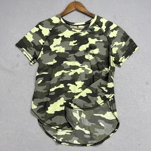 Lululemon Swiftly Tech 2.0 Camo Vented Running Top Short Sleeve Shirt Size XS - Picture 1 of 6