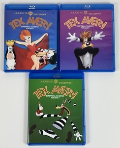 Tex Avery Screwball Classics Vol 1, 2, 3 Blu-ray 2020 Warner Archive Collection - Bild 1 von 9