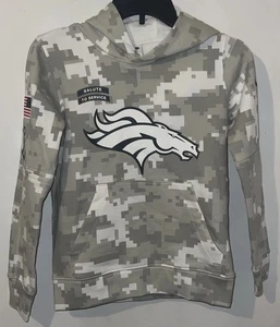 Nike Denver Broncos Arctic Camo Salute To Service Hoodie, Jugend Gr. S (8) - Bild 1 von 8