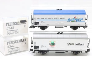 H0 Fleischmann 5342 5345 K DB Bierwagen Güterwagen Konvolut DC OVP N106 - Picture 1 of 2